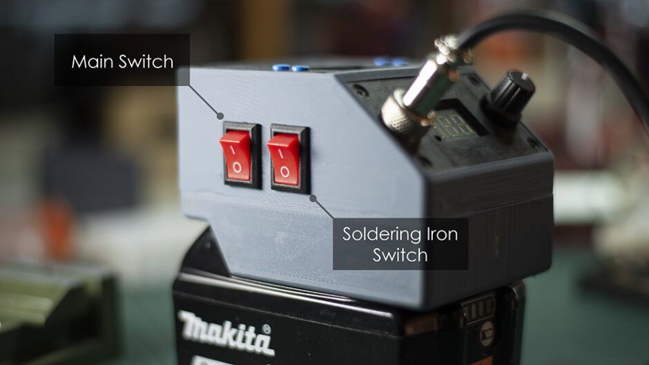 DIY Soldering Station Using Makita 18V Battery (T12 Compatible