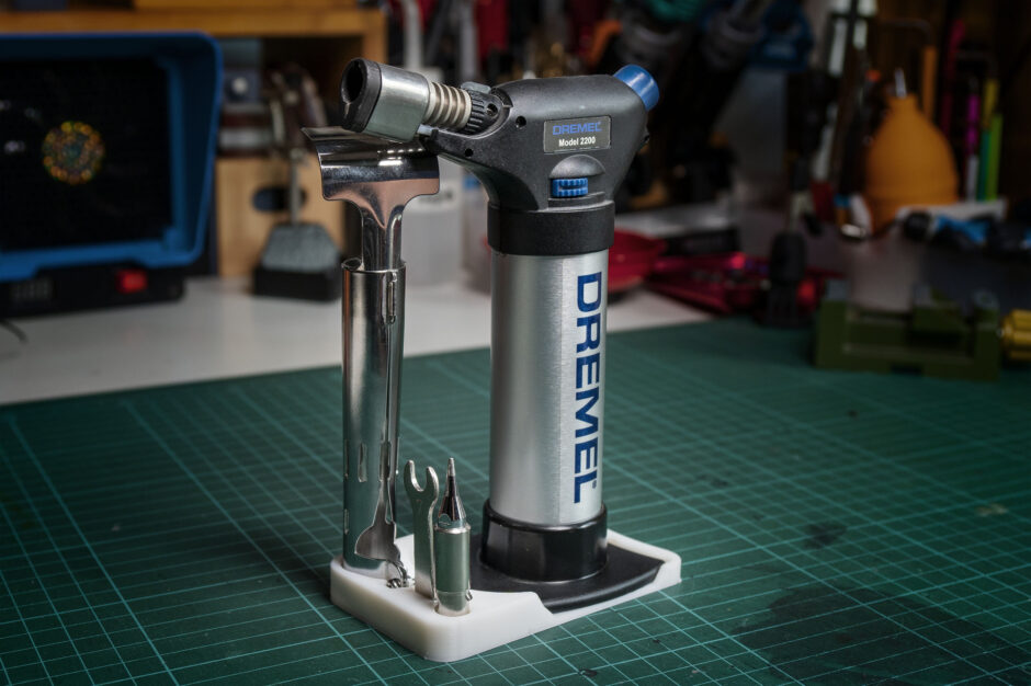 Stand/Organiser for Dremel Versaframe 2200 Torches [3D Print] - Simply ...