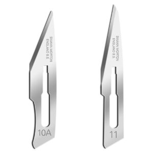 Compare Swann-Morton Scalpel Blade: 10A and 11A