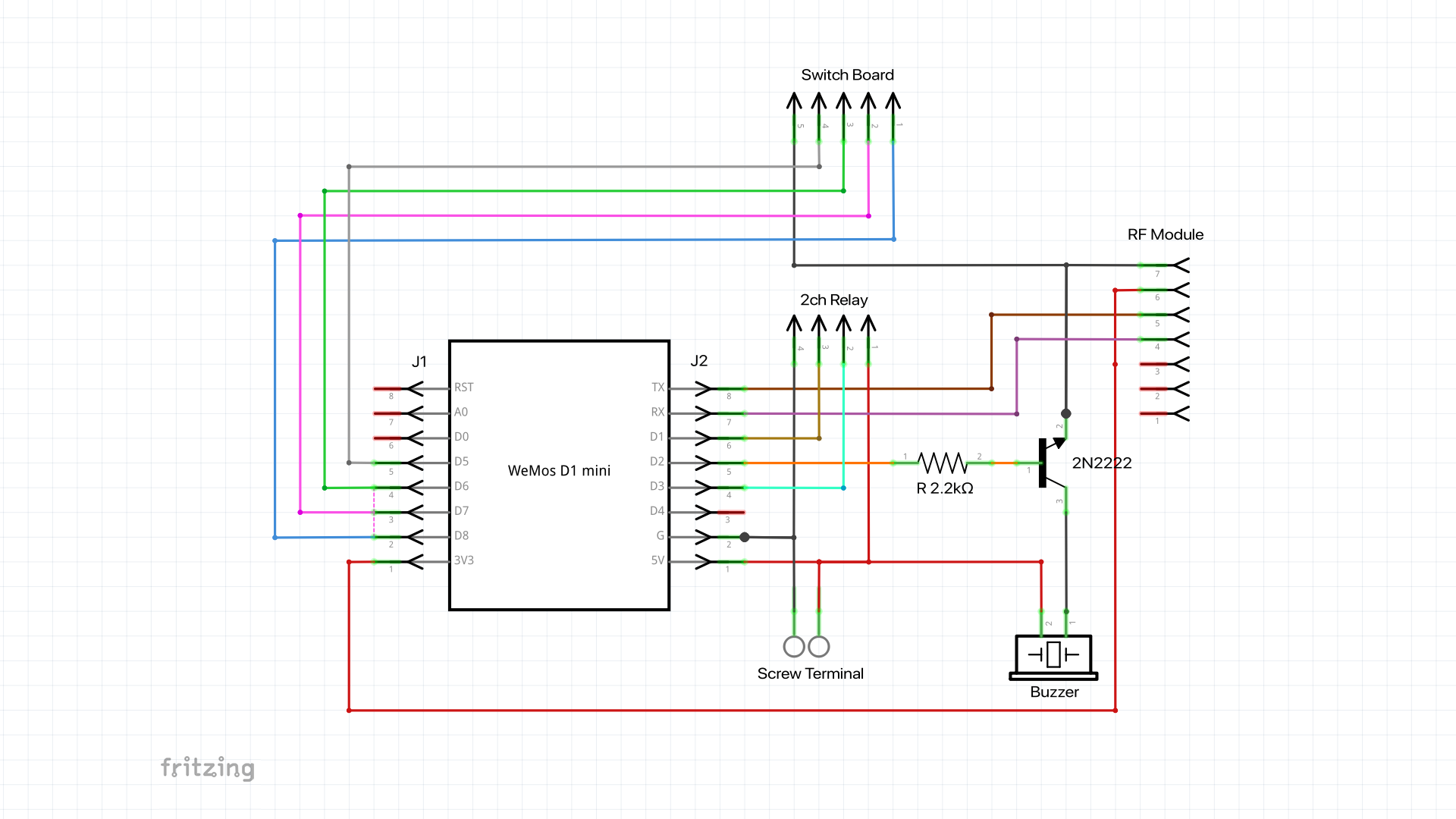 Main PCB Schematic